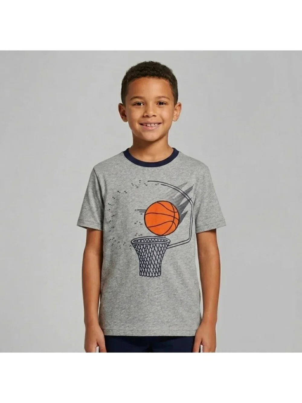 Gymboree Everyday Favorites Boy's Basketball Hoop Tee Top T-Shirt in size 8